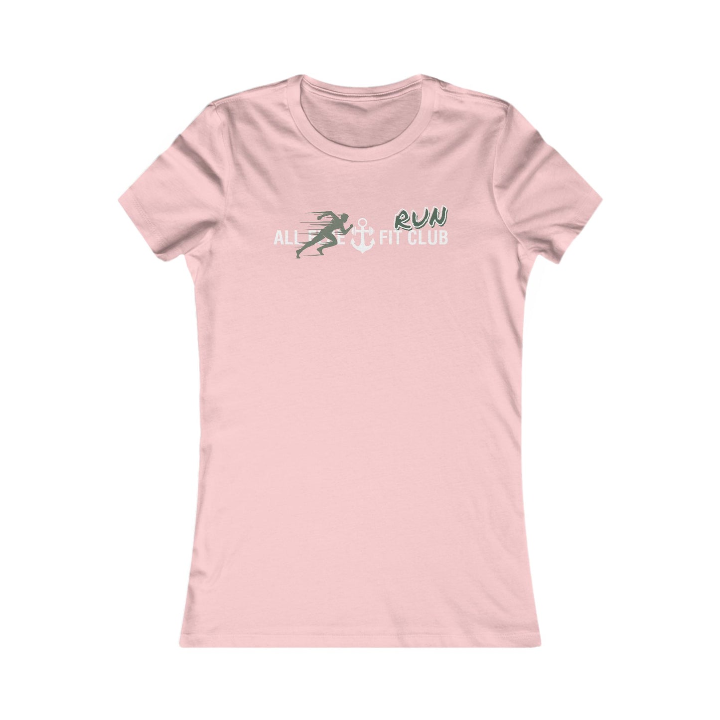 Ladies Tee - AEFC : Run Club -All Else Fit Club