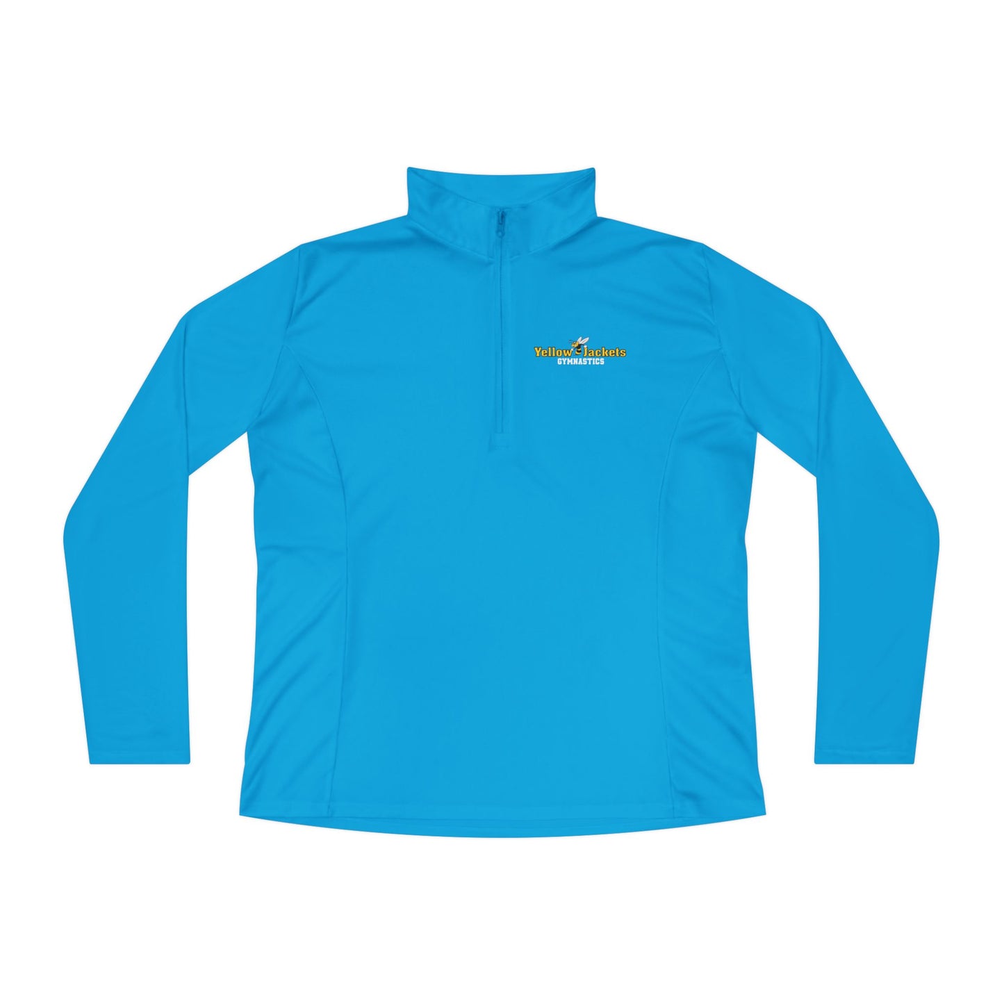 Ladies’ Quarter-Zip Pullover - Yellow Jackets Gymnastics