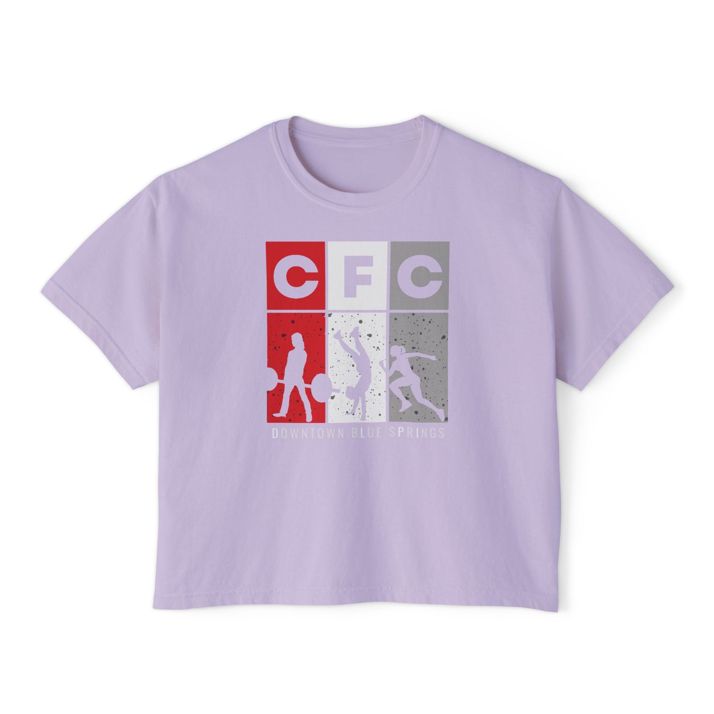 Women’s Oversized Boxy Tee - CF Cerberus