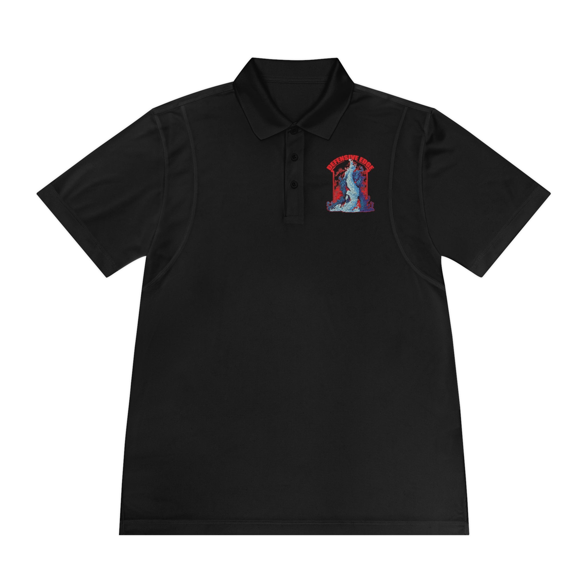 Performance Polo Shirt - Moisture Wicking - DE-Defensive Edge Martial Arts