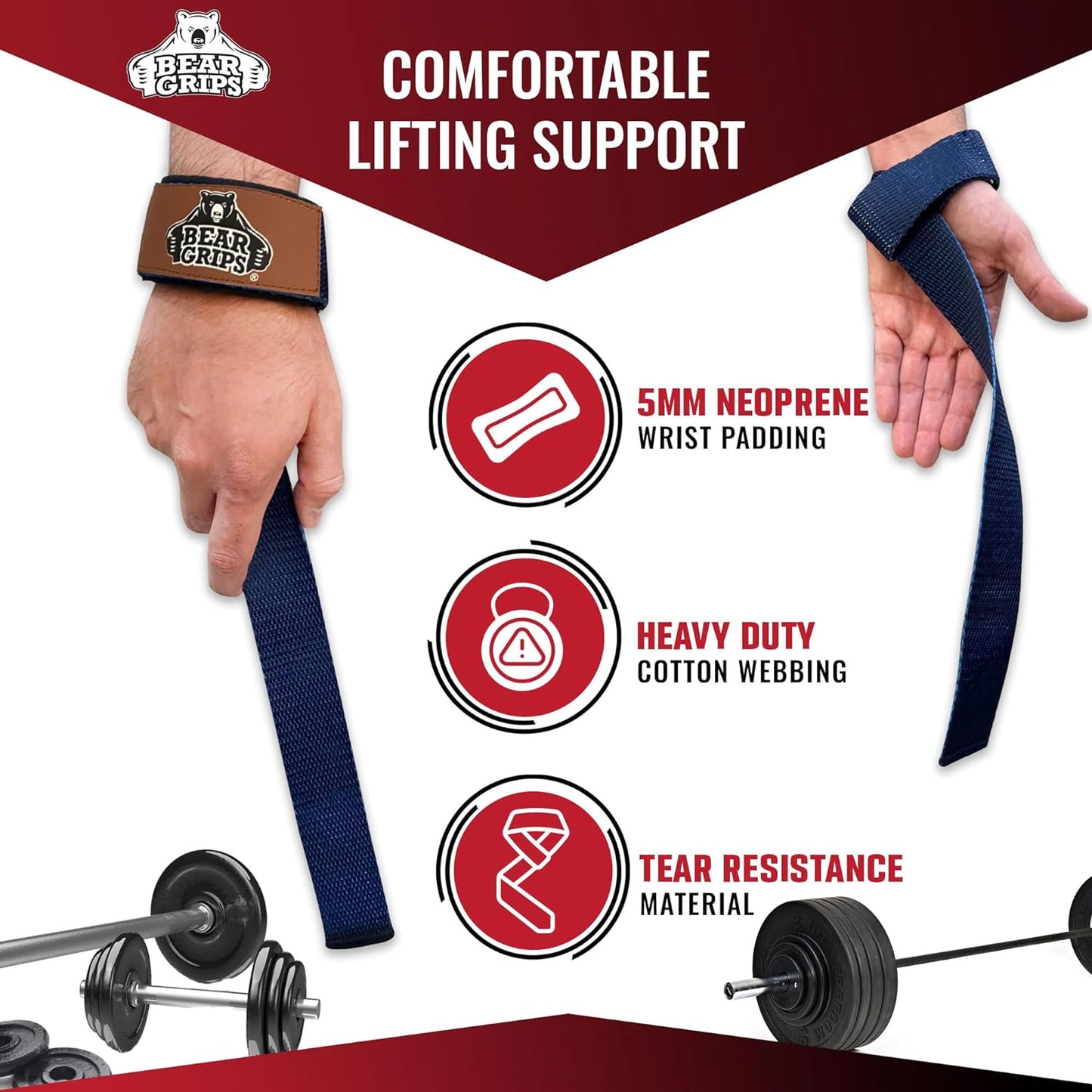 Padded Lifting Straps