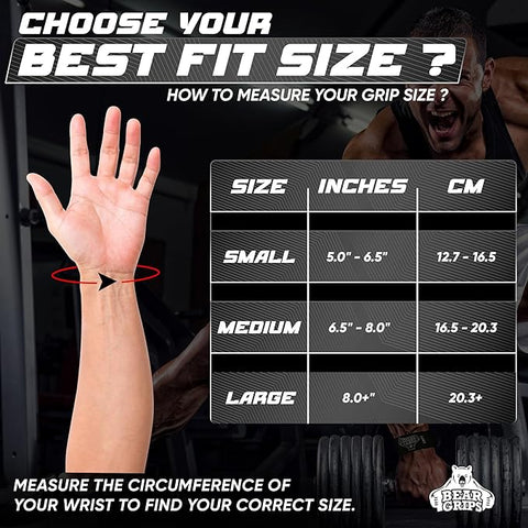 Workout Grips With Wrist Straps