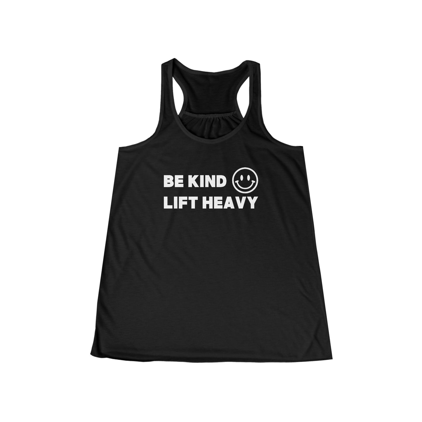 Ladies Flowy Racerback Tank - Be Kind - K Fit Body