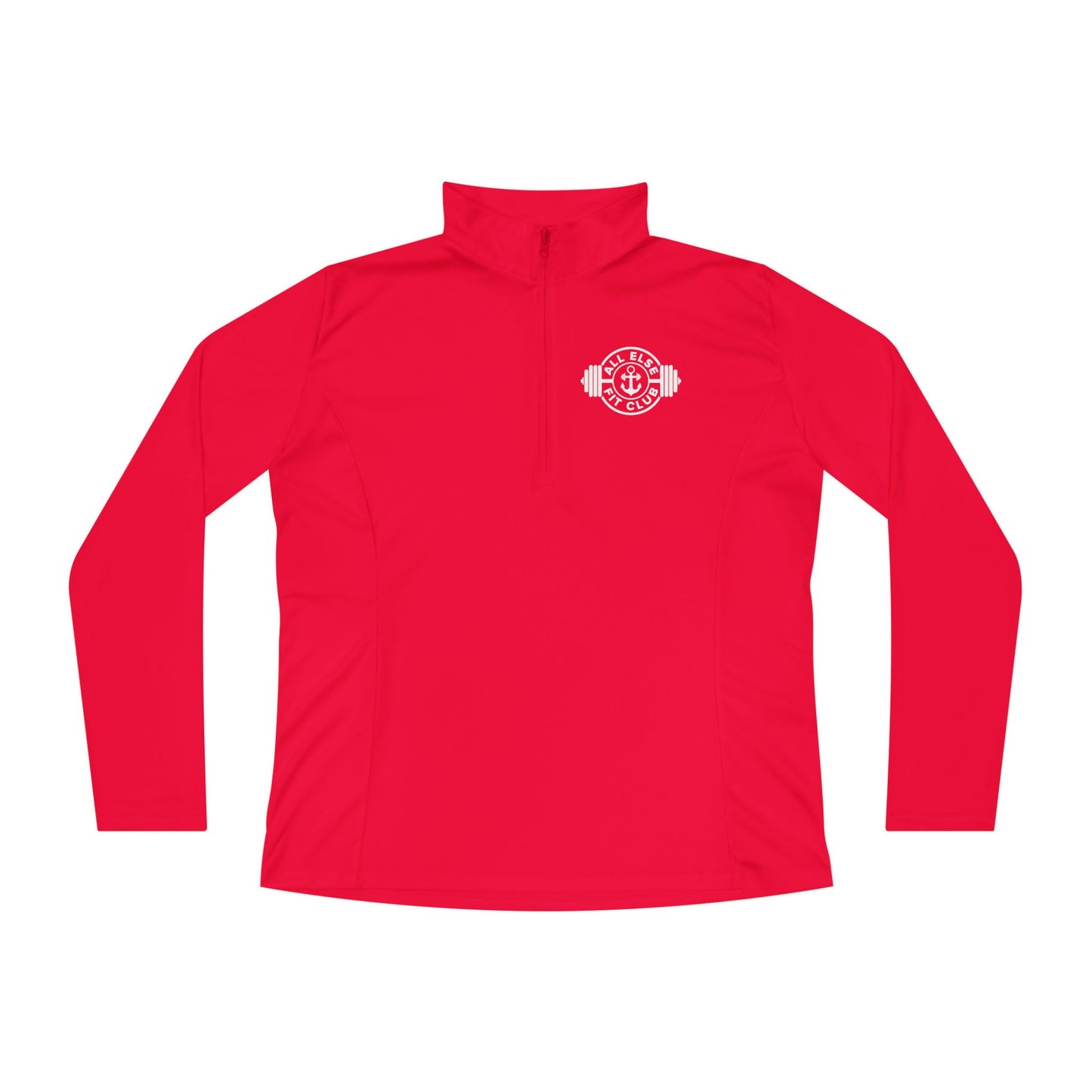 Ladies’ Quarter-Zip Pullover - Trainer - All Else Fit Club
