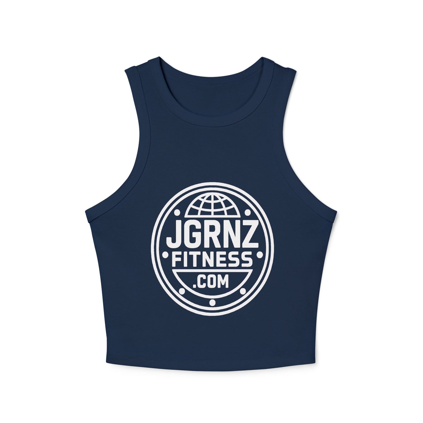 Ladies Ribbed Tank - Plate - JGRNZ FITNESS
