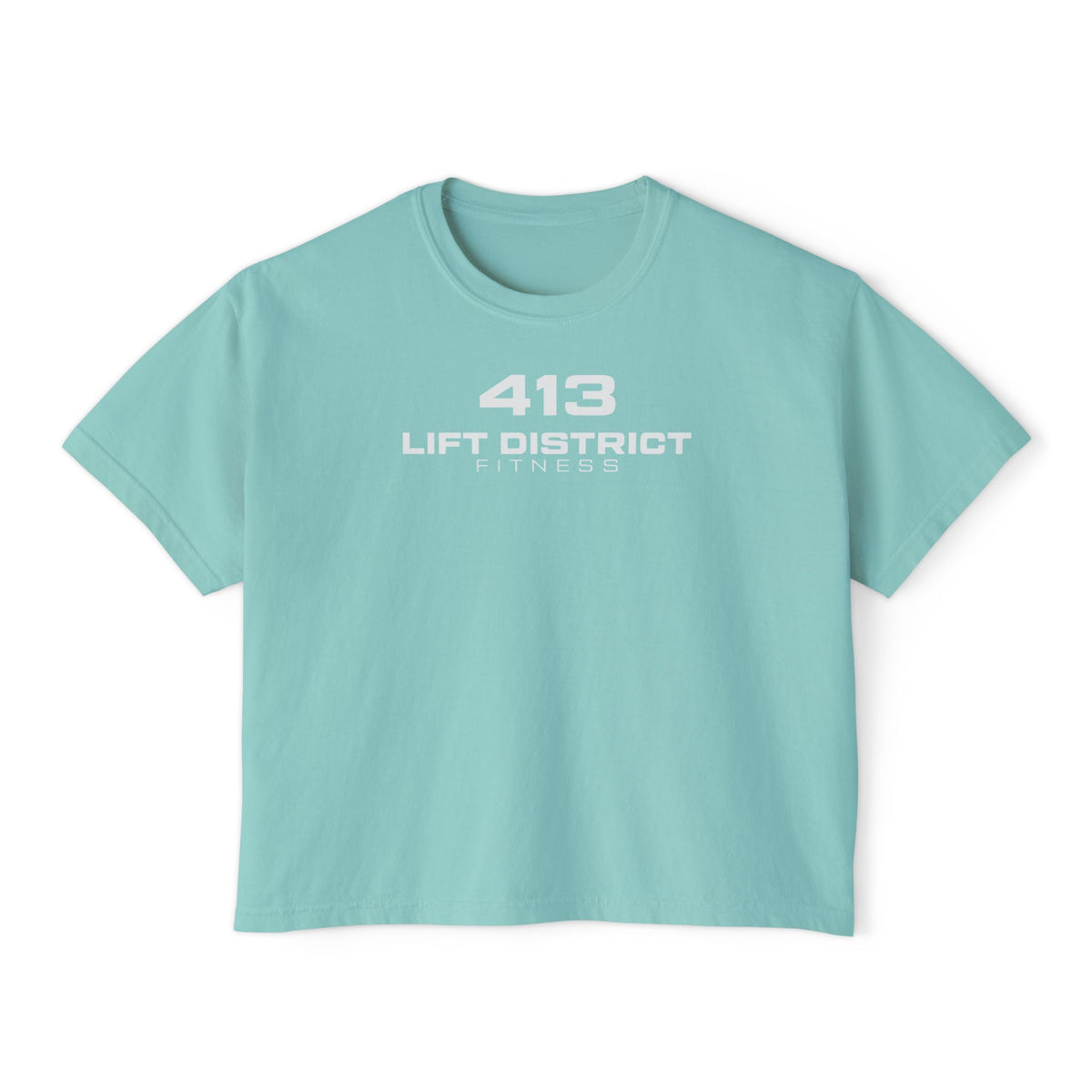 Women’s Oversized Boxy Tee - 413 - Lift District Fitness