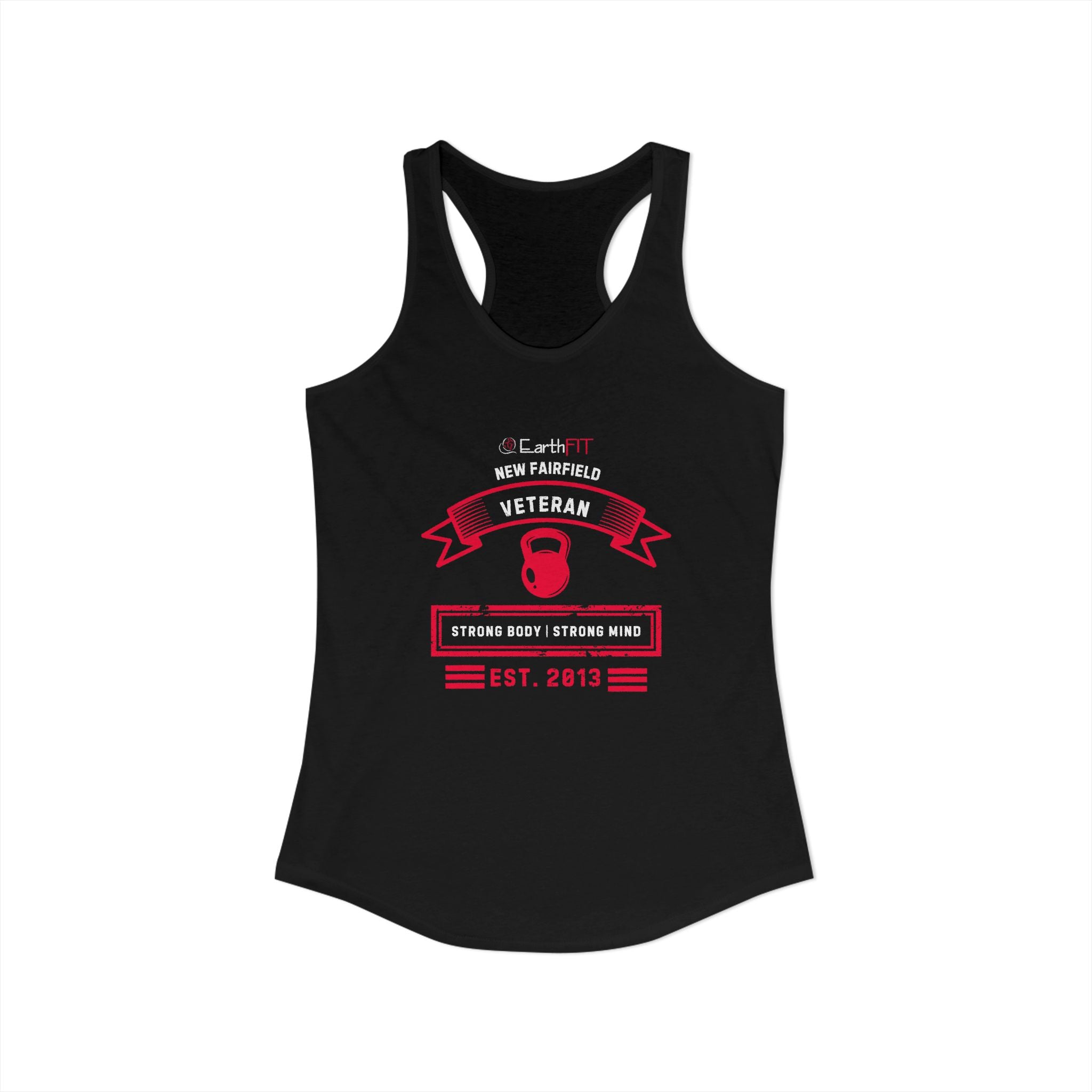 Ladies Racerback Tank - EF - Earthfit