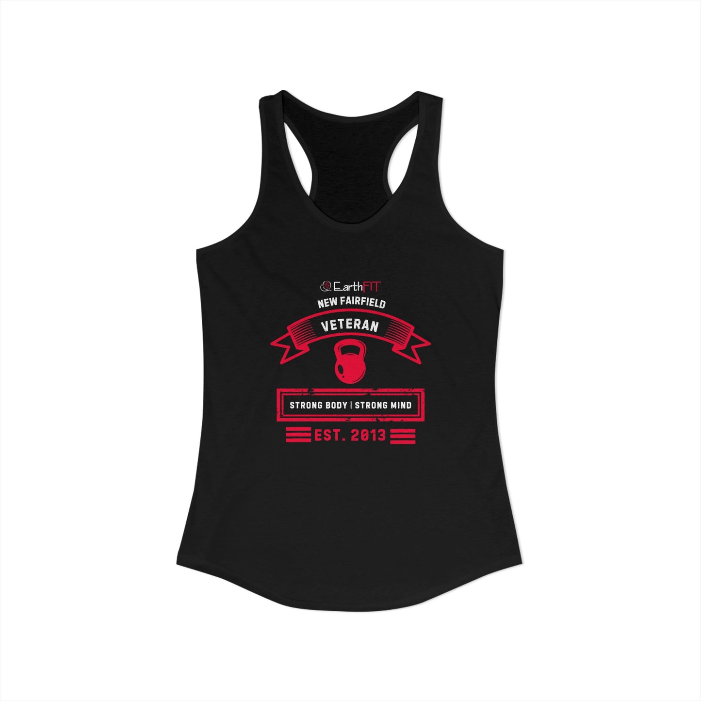 Ladies Racerback Tank - EF - Earthfit