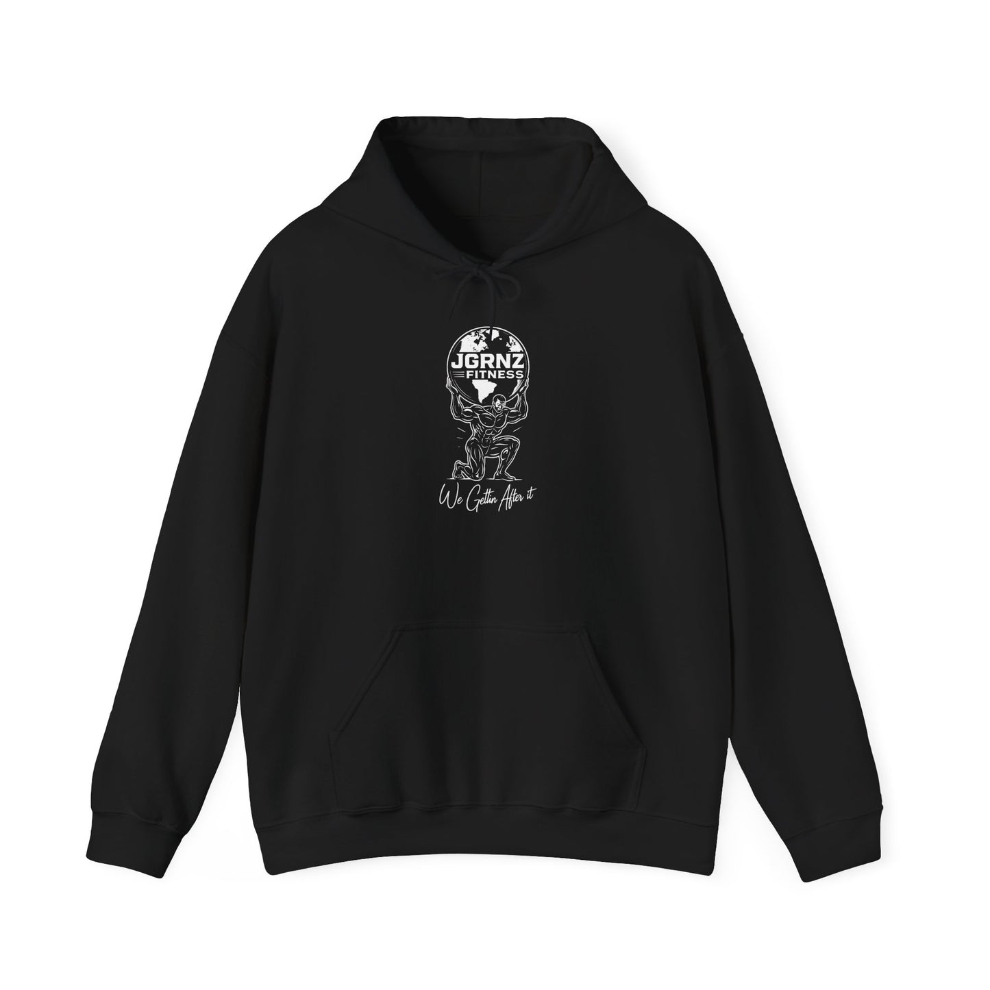 Unisex 50/50 Heavy Blend Hooded Sweatshirt - Getting After It - JGRNZ Fitness