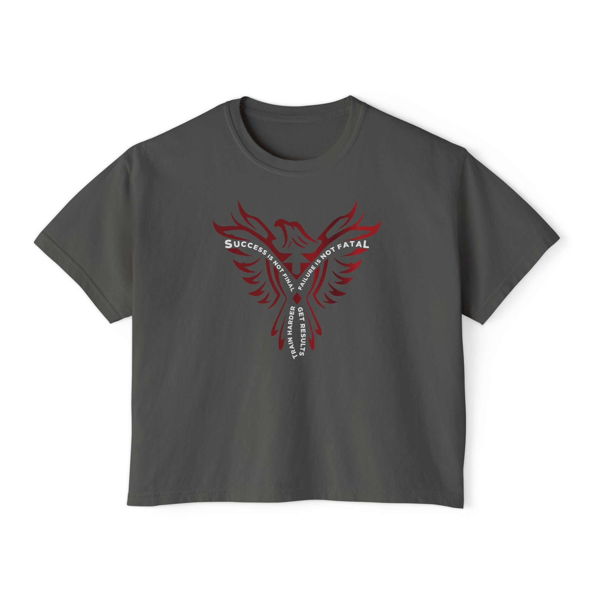 Women’s Oversized Boxy Tee - Level Up Fitness