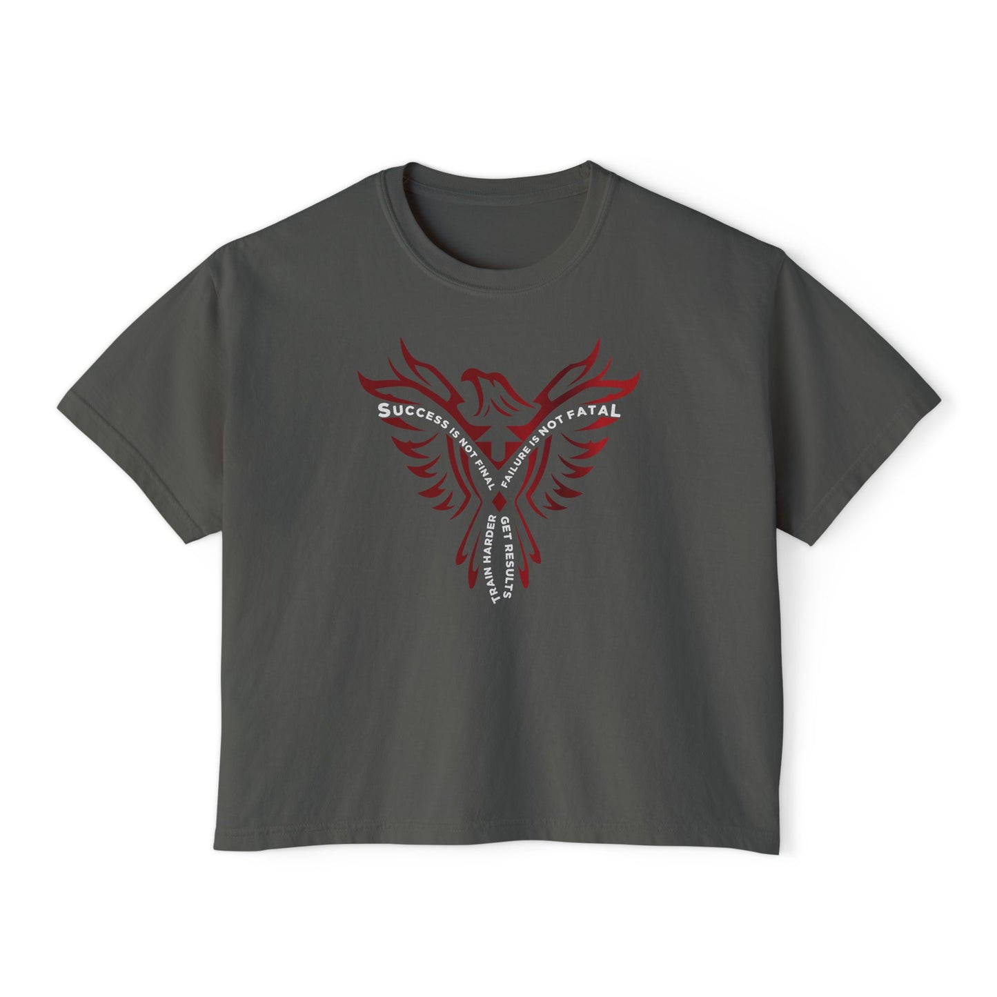 Women’s Oversized Boxy Tee - Level Up Fitness