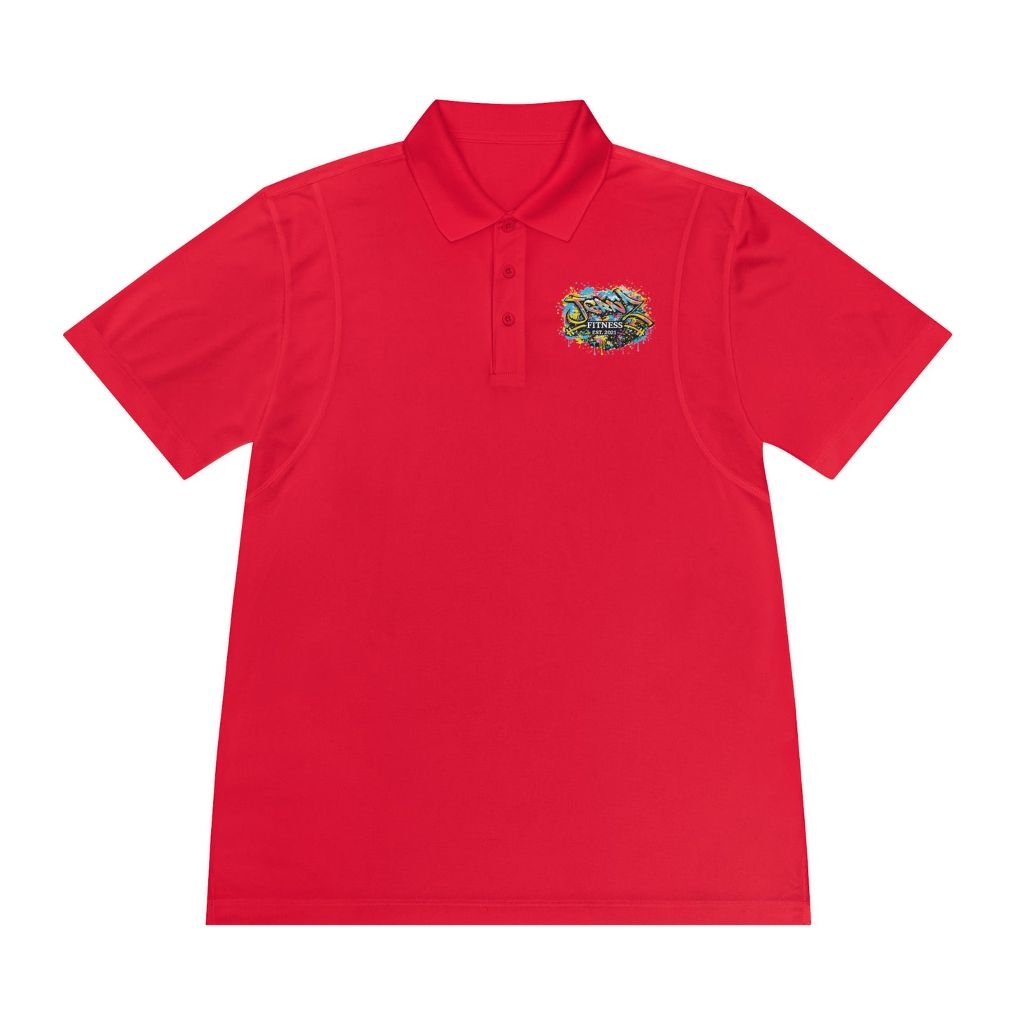 Performance Polo Shirt - Moisture Wicking - EST 2021 - JGRNZ Fitness
