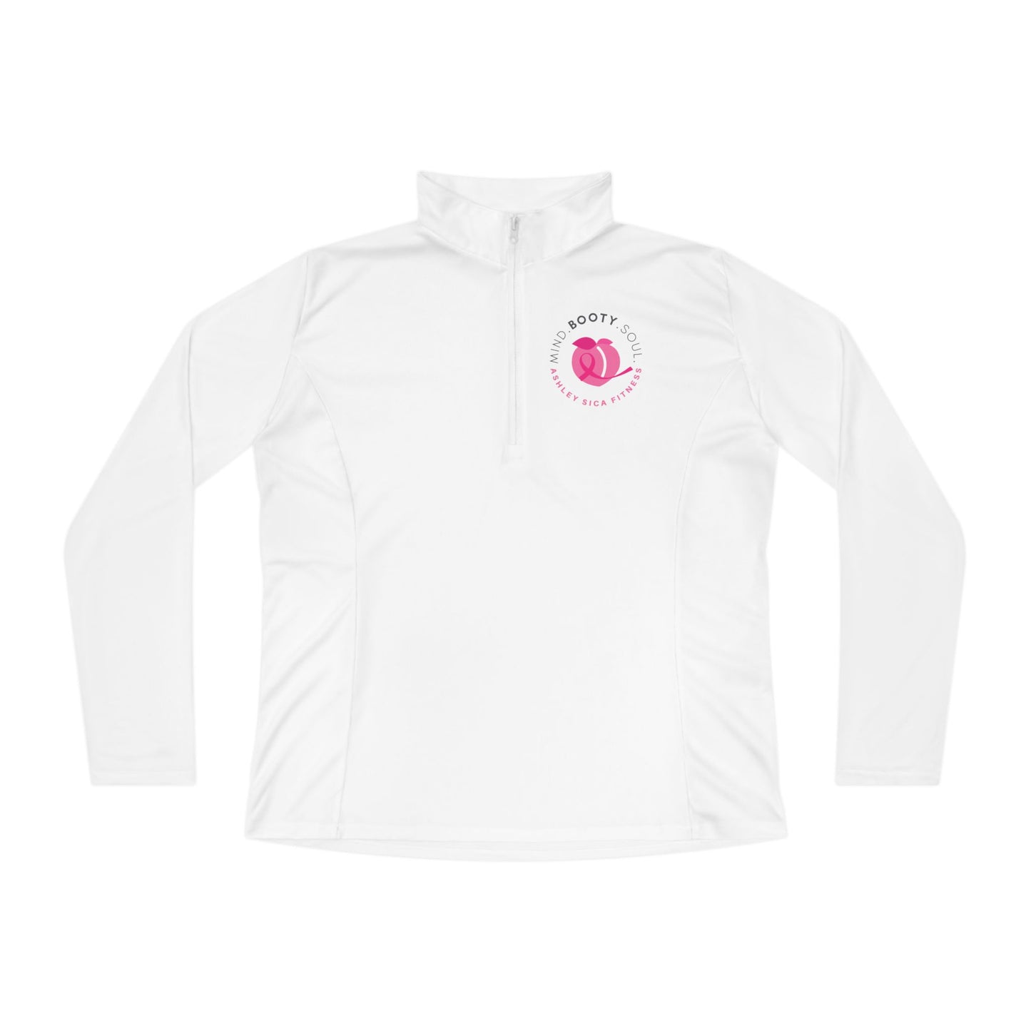 Ladies’ Quarter-Zip Pullover - ASF - Ashley Sica Fitness