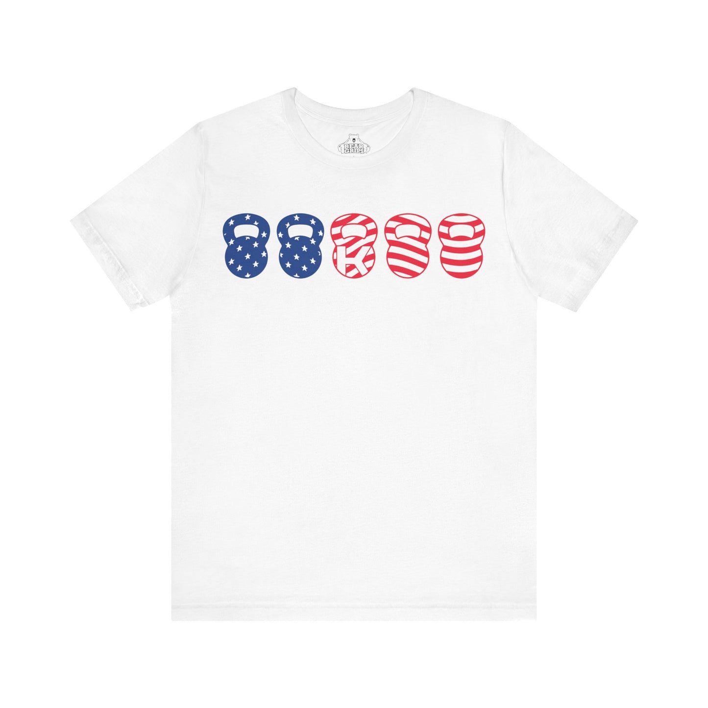 Airlume Cotton Athletic Tee - American -  K Fit Body