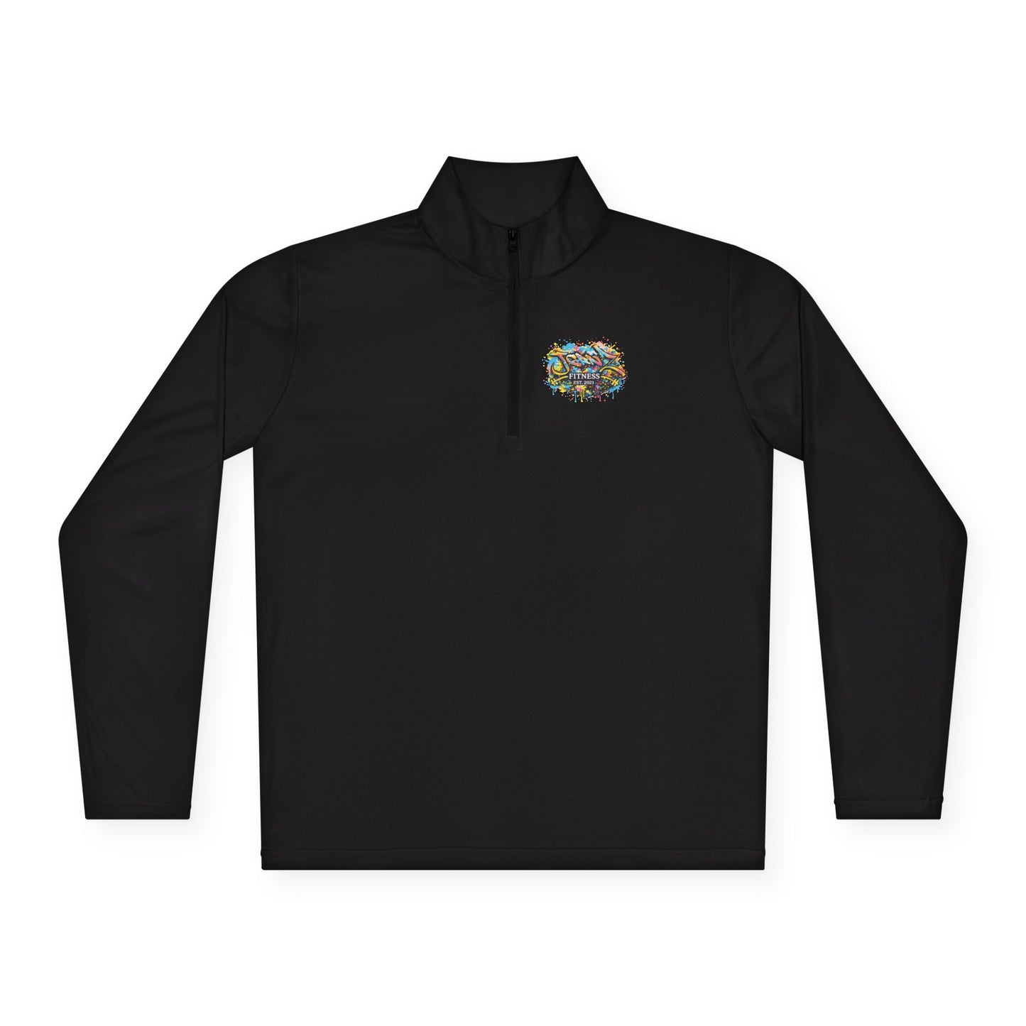 Men’s Performance Quarter-Zip Pullover - EST 2021 - JGRNZ Fitness