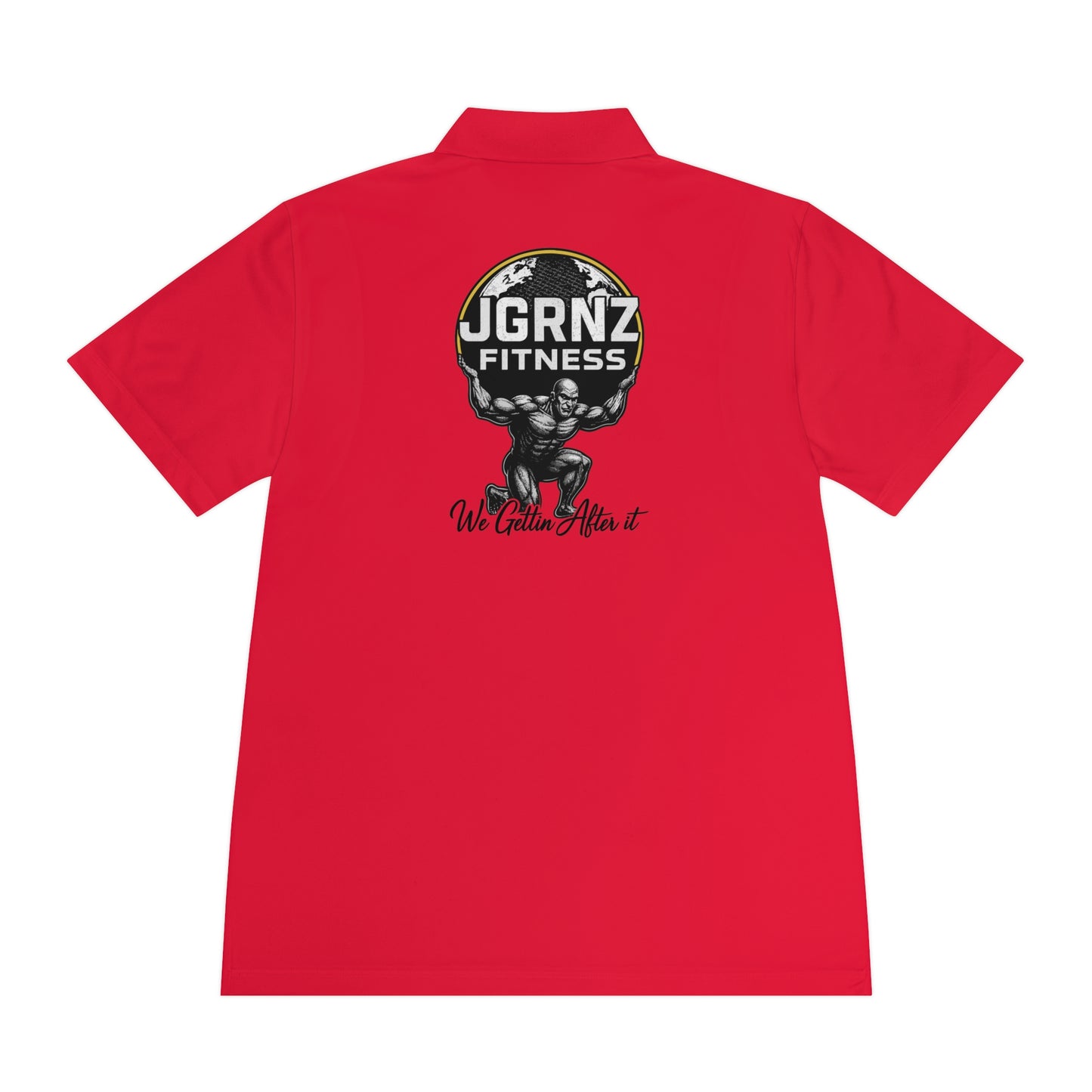Performance Polo Shirt - Moisture Wicking - Steel Atlas - JGRNZ Fitness