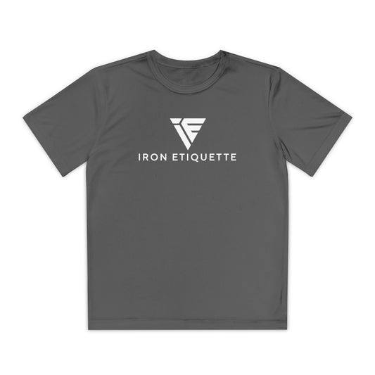 Youth Moisture-Wicking Performance Tee - Iron Etiquette