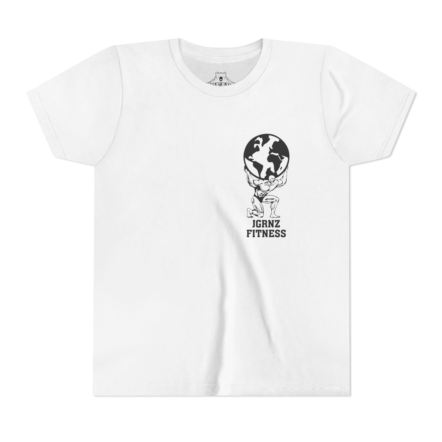 Airlume Cotton Athletic Youth Tee - FB - JGRNZ Fitness