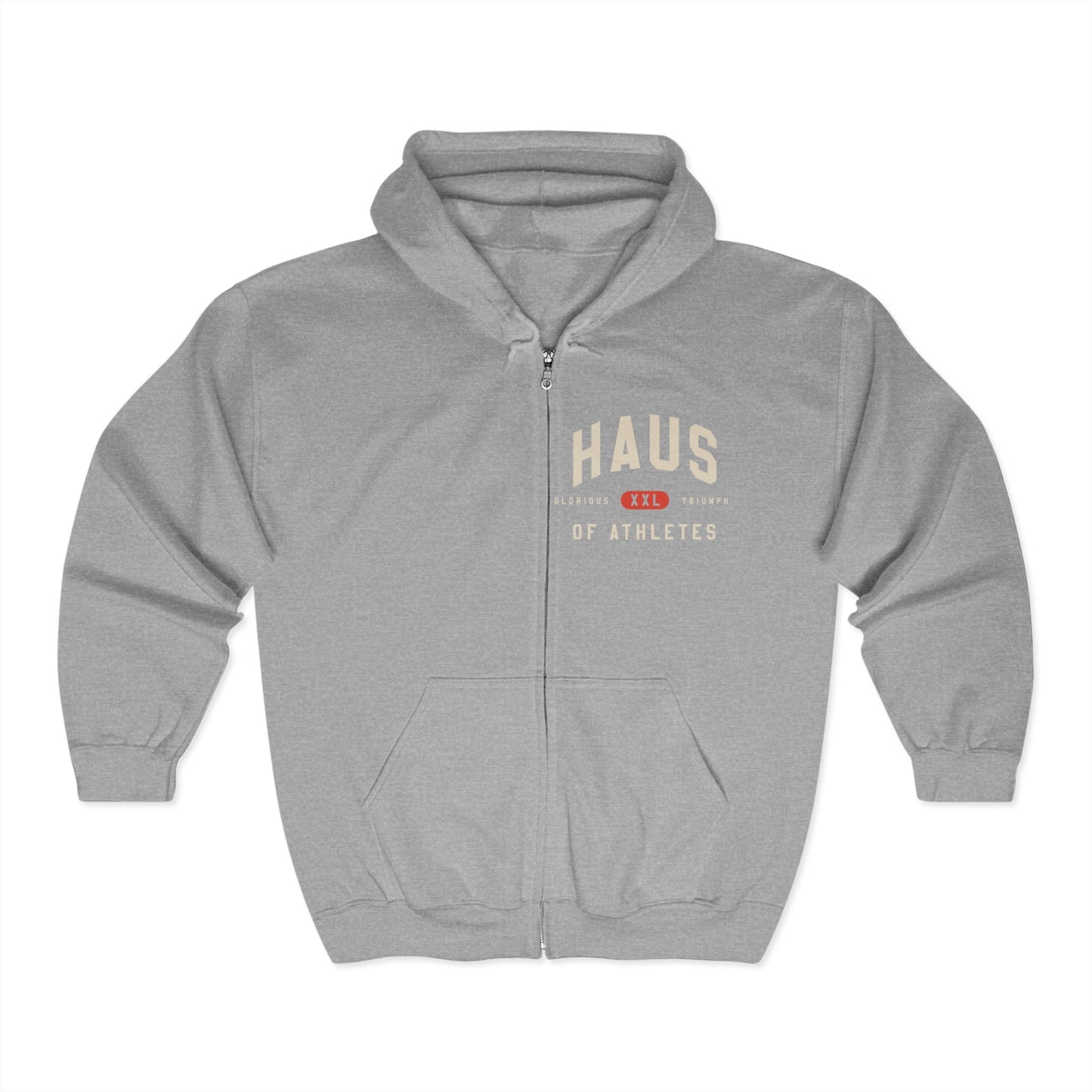 Classic Zip-Up Hoodie - Haus of Athletes