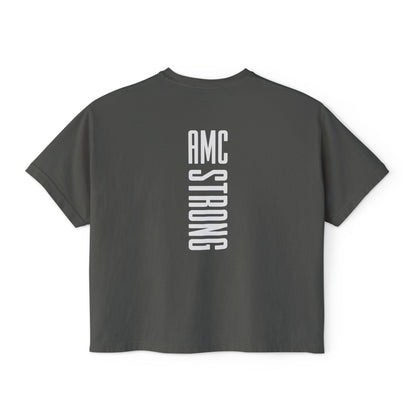 Women’s Oversized Boxy Tee - AMC Strong - American Muscle Corps