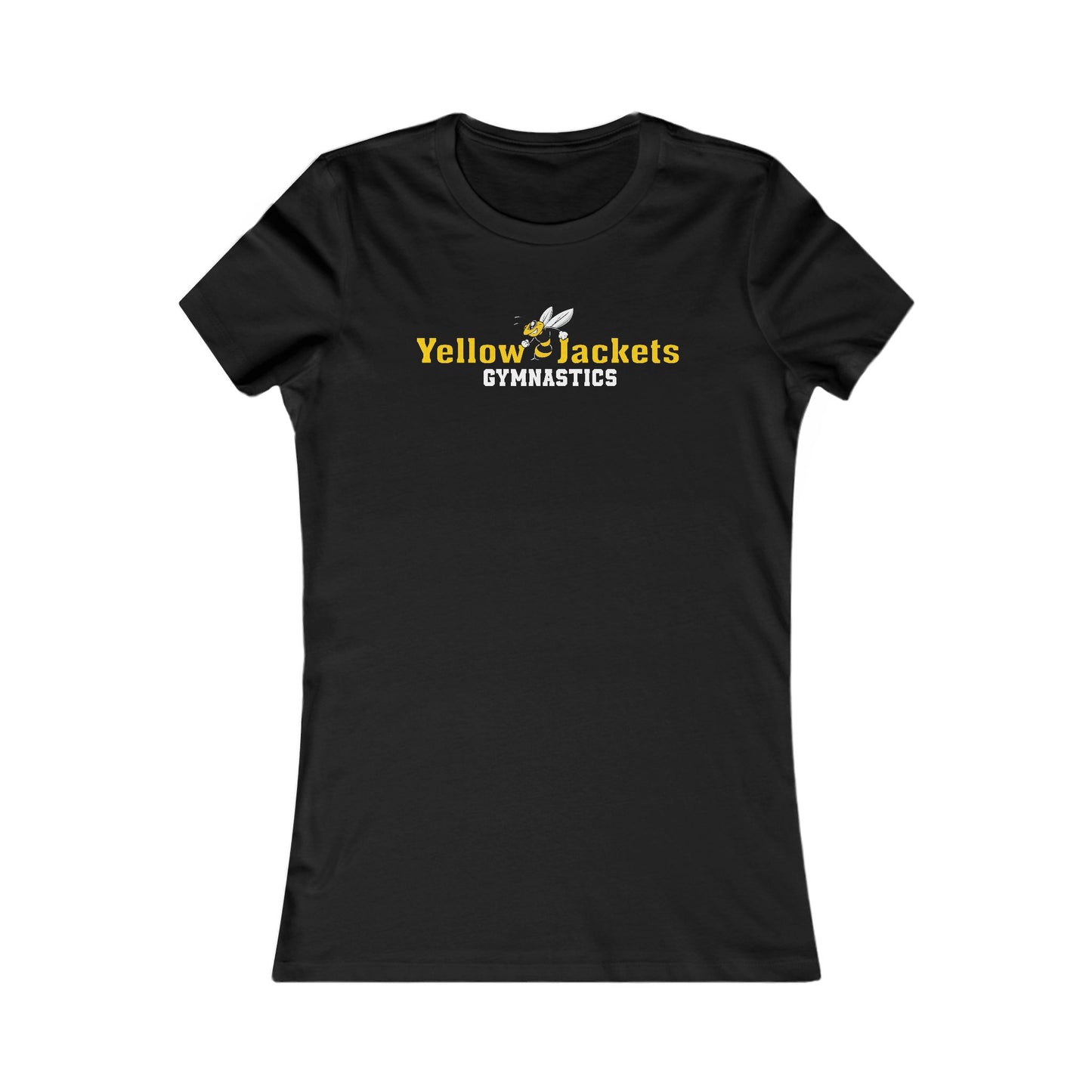 Ladies Tee - Yellow Jackets Gymnastics