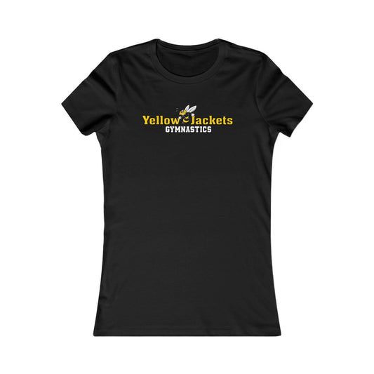 Ladies Tee - Yellow Jackets Gymnastics