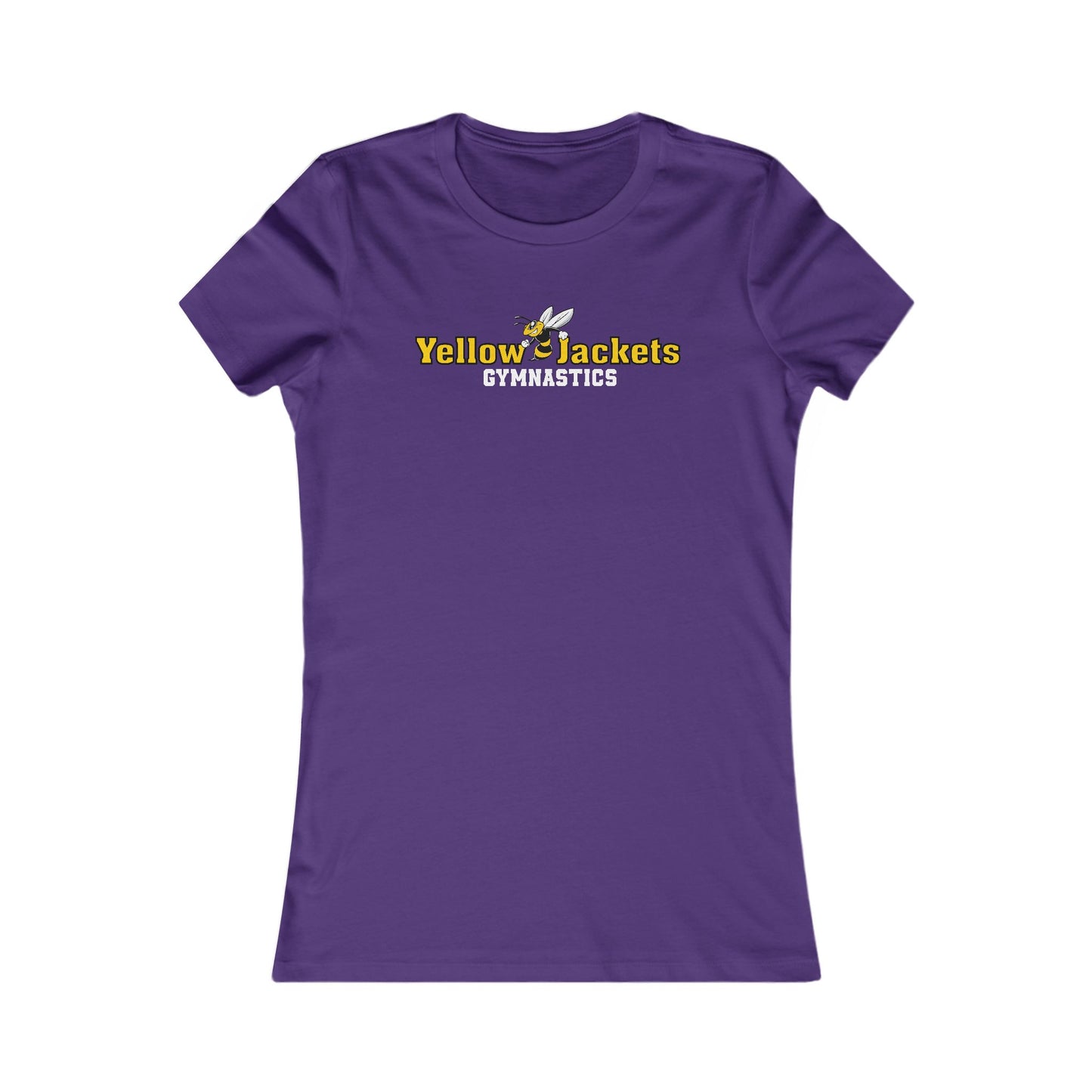 Ladies Tee - Yellow Jackets Gymnastics
