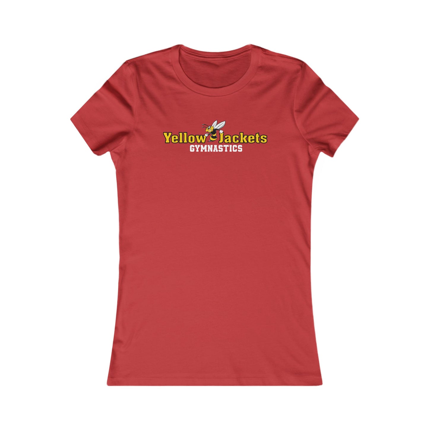 Ladies Tee - Yellow Jackets Gymnastics