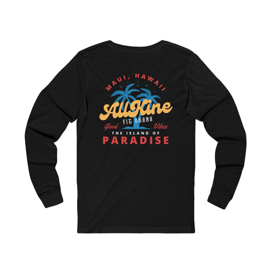 Long Sleeve Cotton Shirt - Paradise - All Kine