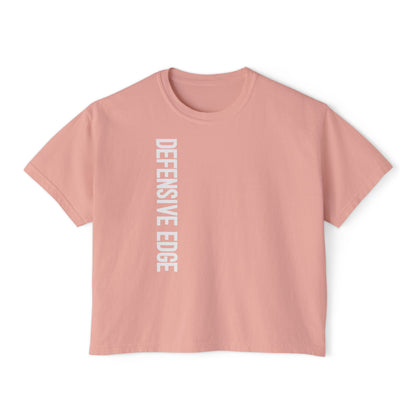 Women’s Oversized Boxy Tee - F5 - Defensive Edge Martial Arts