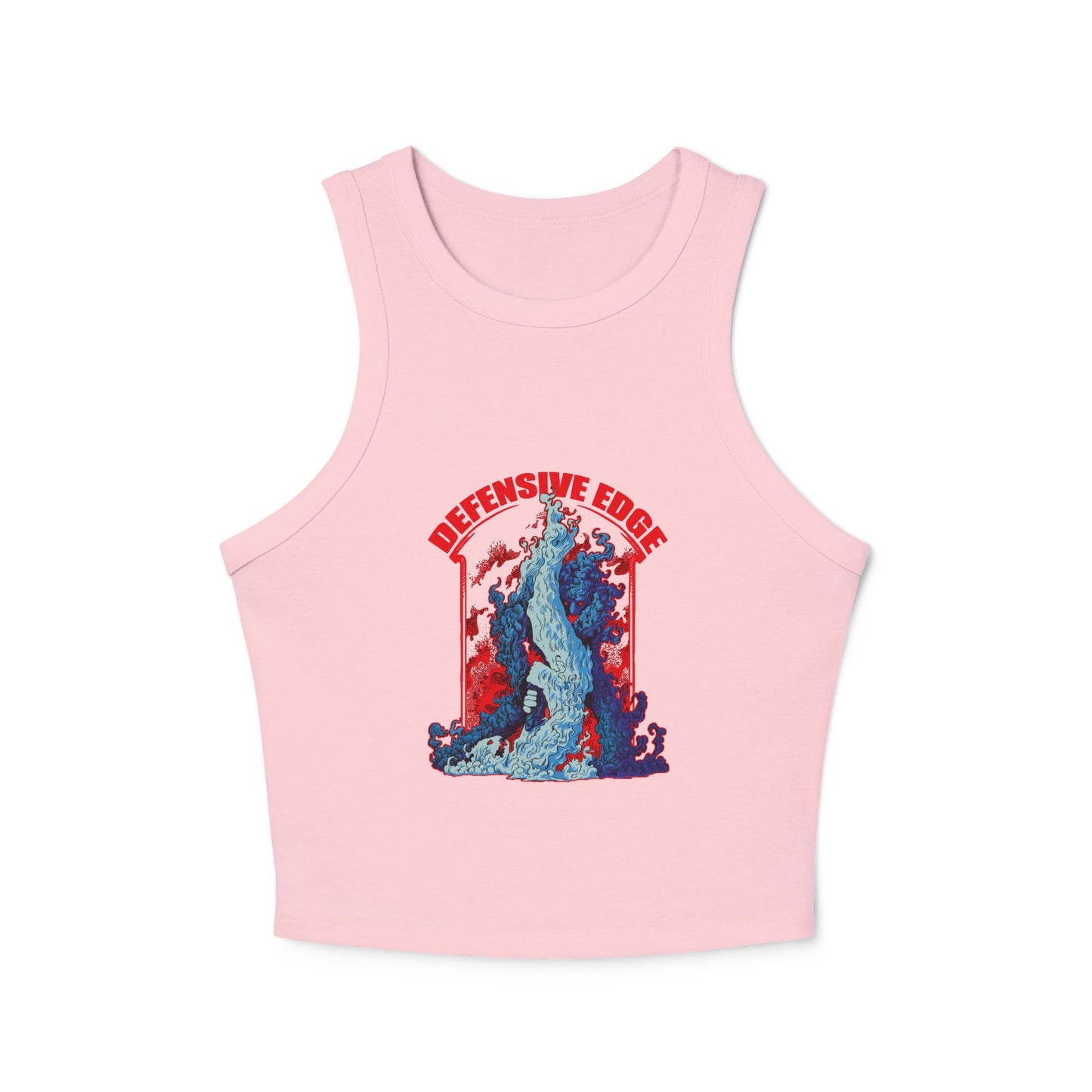 Ladies Ribbed Tank - DE-Defensive Edge Martial Arts