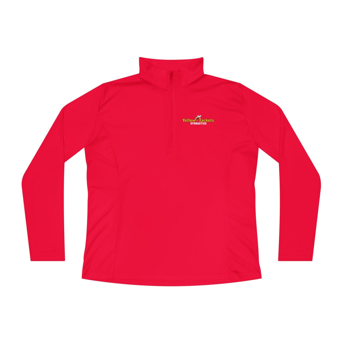 Ladies’ Quarter-Zip Pullover - Yellow Jackets Gymnastics