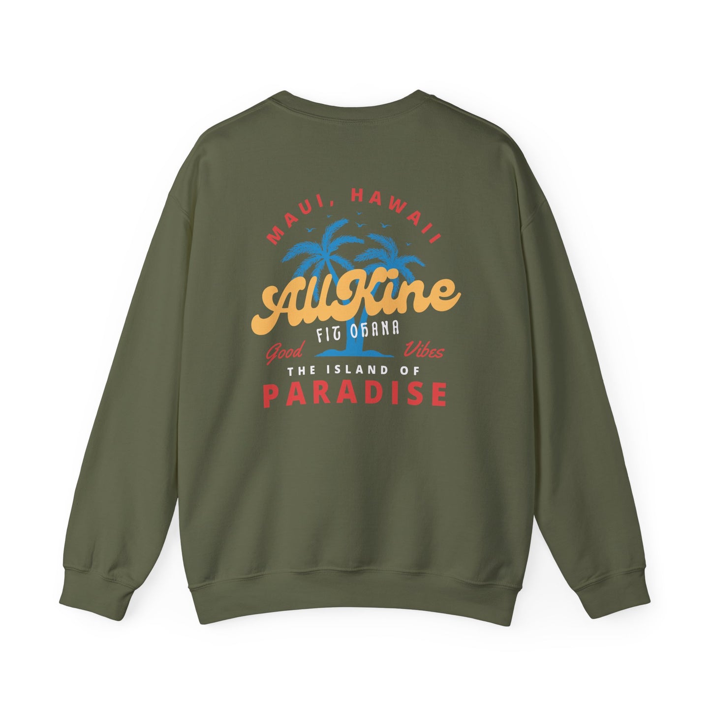 Perfect Soft Crewneck Sweatshirt - Paradise - All Kine