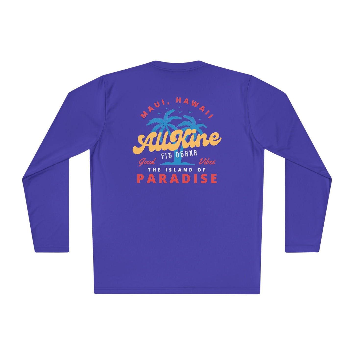 Unisex Performance Long Sleeve -  Paradise - All Kine