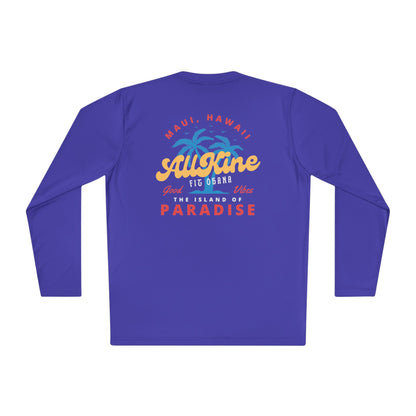 Unisex Performance Long Sleeve -  Paradise - All Kine