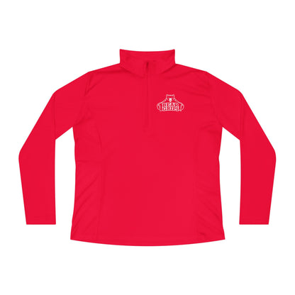 Ladies’ Quarter-Zip Pullover - Sample - Bear Grips