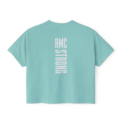 Women’s Oversized Boxy Tee - AMC Strong - American Muscle Corps