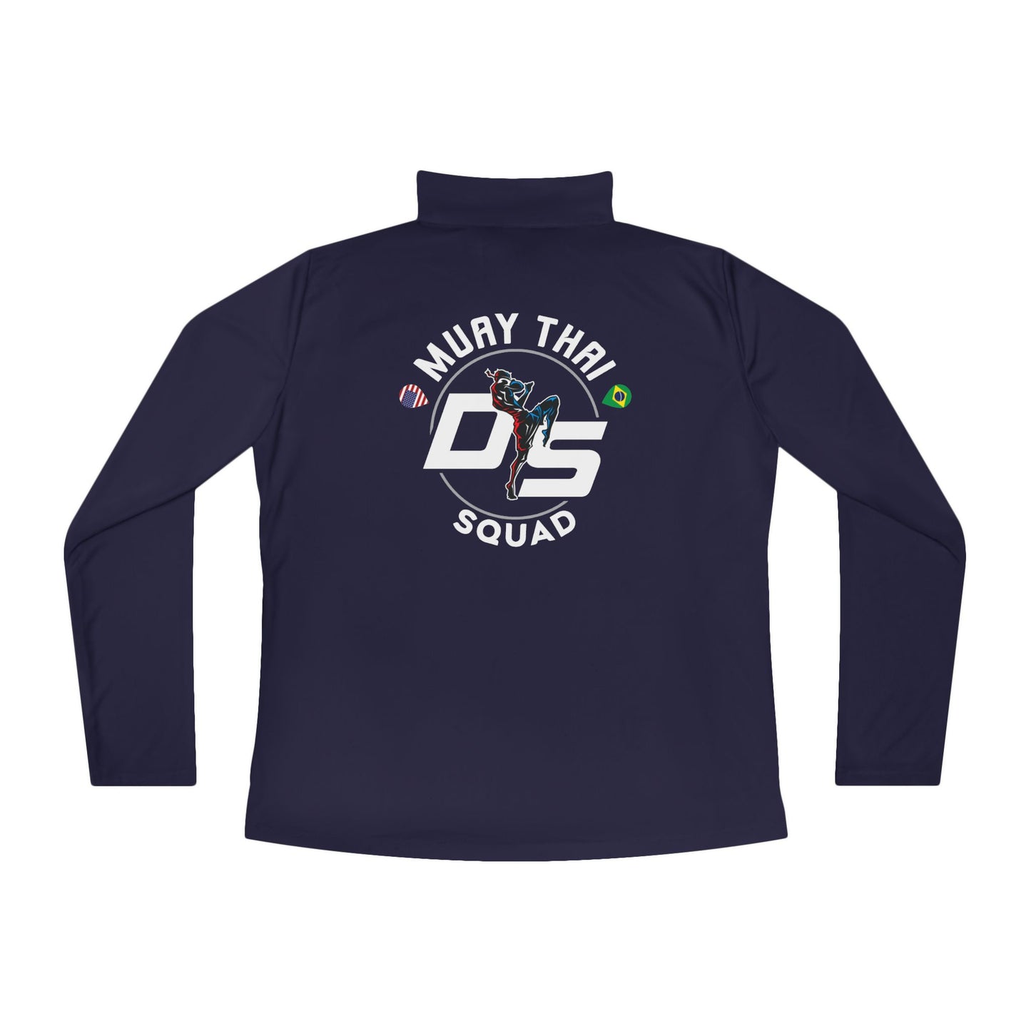 Ladies’ Quarter-Zip Pullover - DS Muay Thai Squad