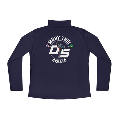 Ladies’ Quarter-Zip Pullover - DS Muay Thai Squad
