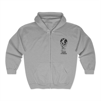 Classic Zip-Up Hoodie - FB - JGRNZ Fitness