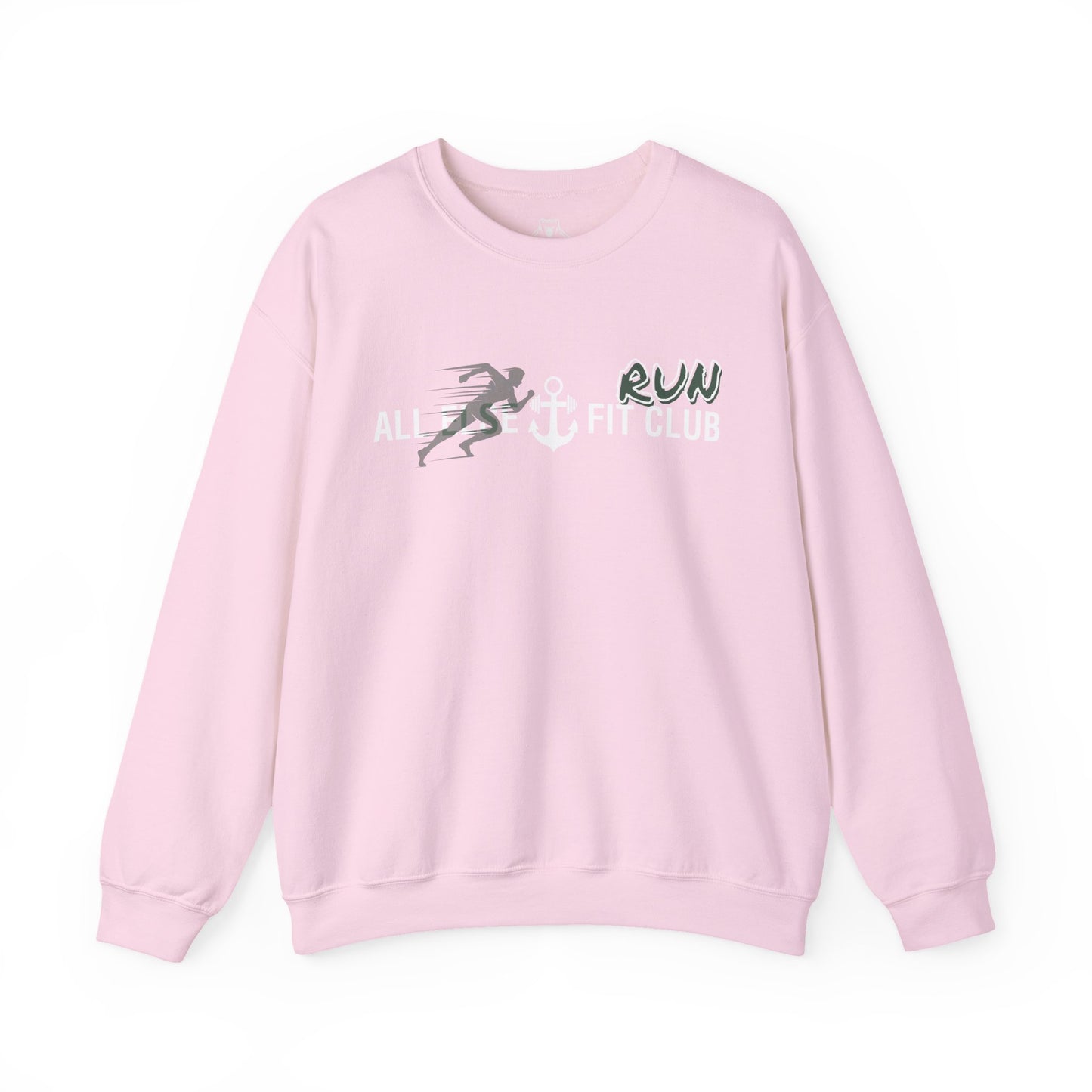 Perfect Soft Crewneck Sweatshirt - AEFC : Run Club -All Else Fit Club