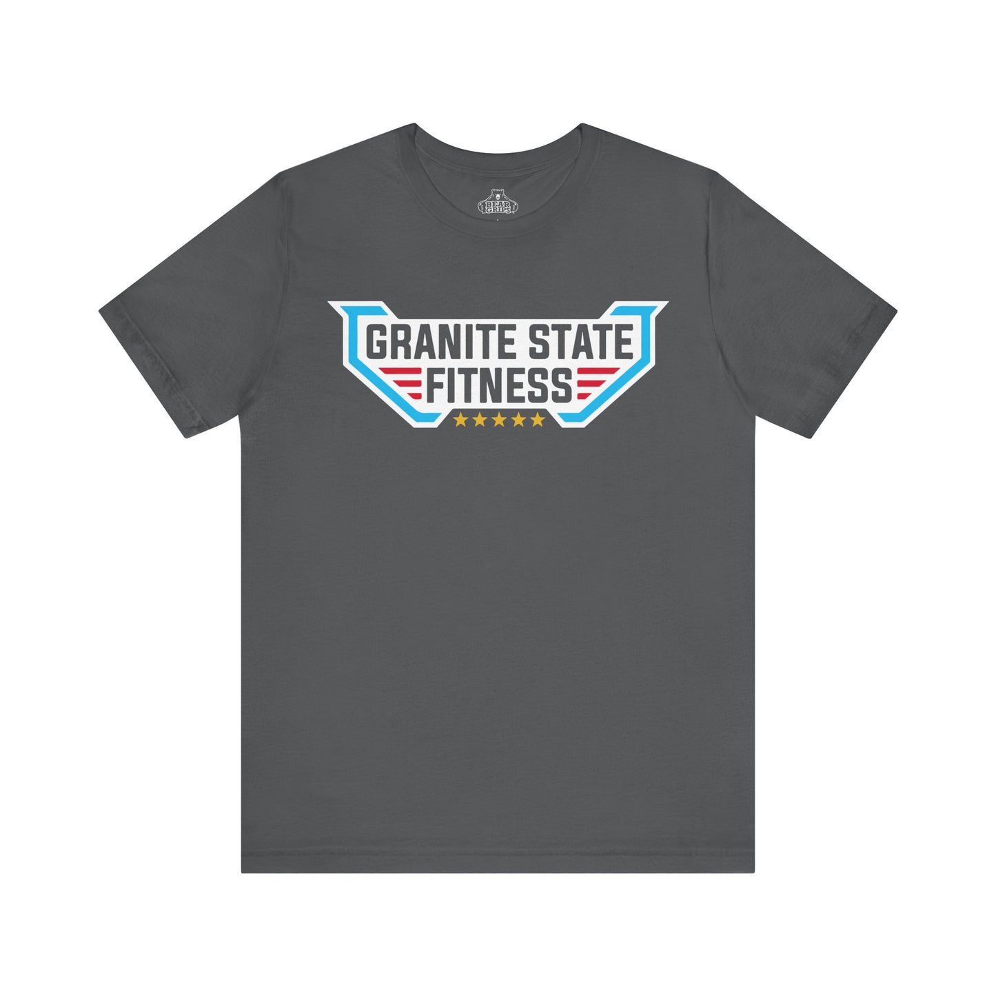 Airlume Cotton Athletic Tee -  Granite State Fitness