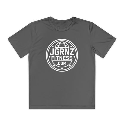 Youth Moisture-Wicking Performance Tee - Plate - JGRNZ FITNESS
