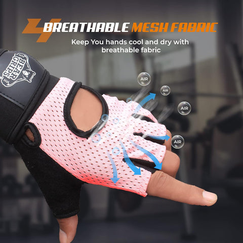 Workout Gloves for Exercise, Increased Grip, Protection