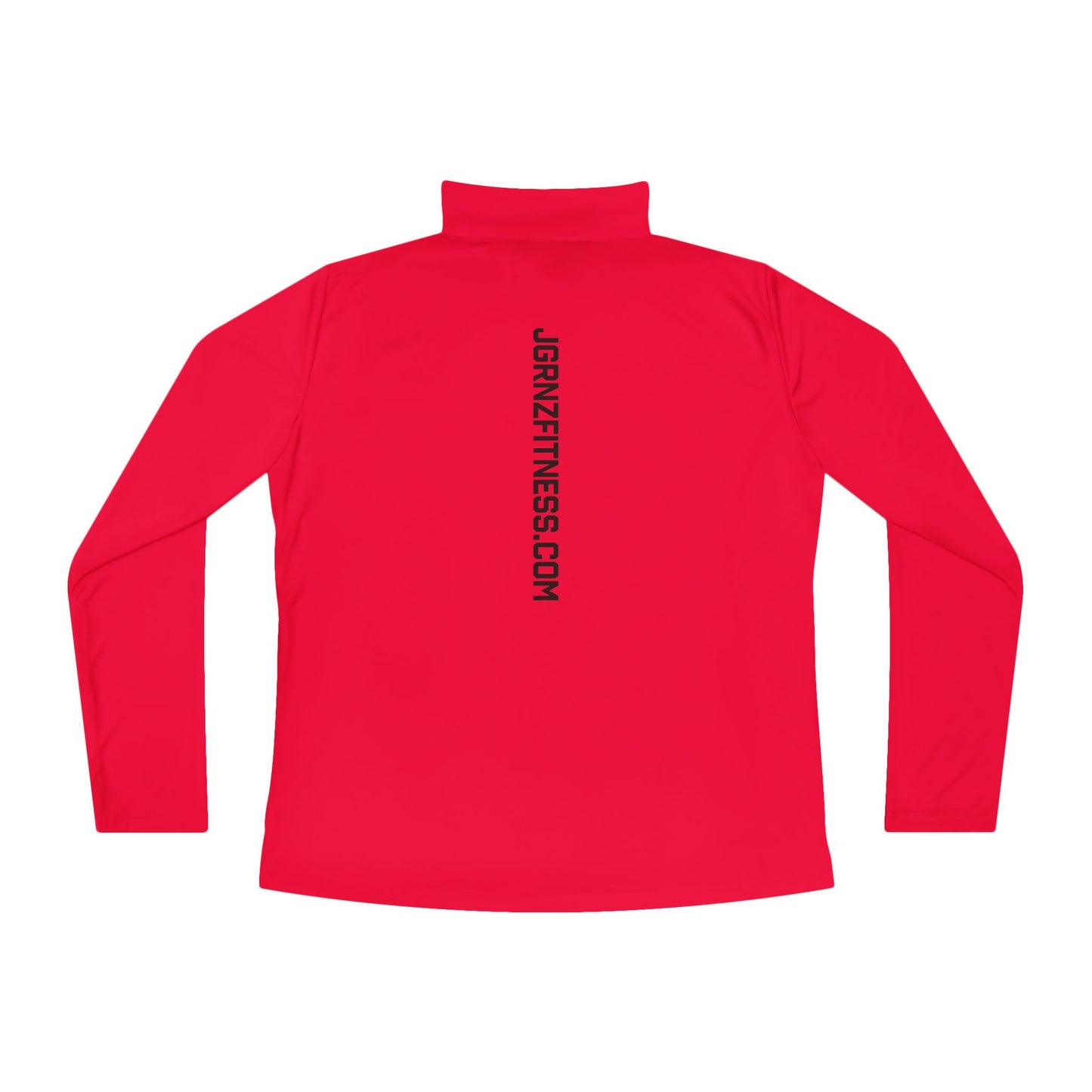 Ladies’ Quarter-Zip Pullover - FB - JGRNZ Fitness