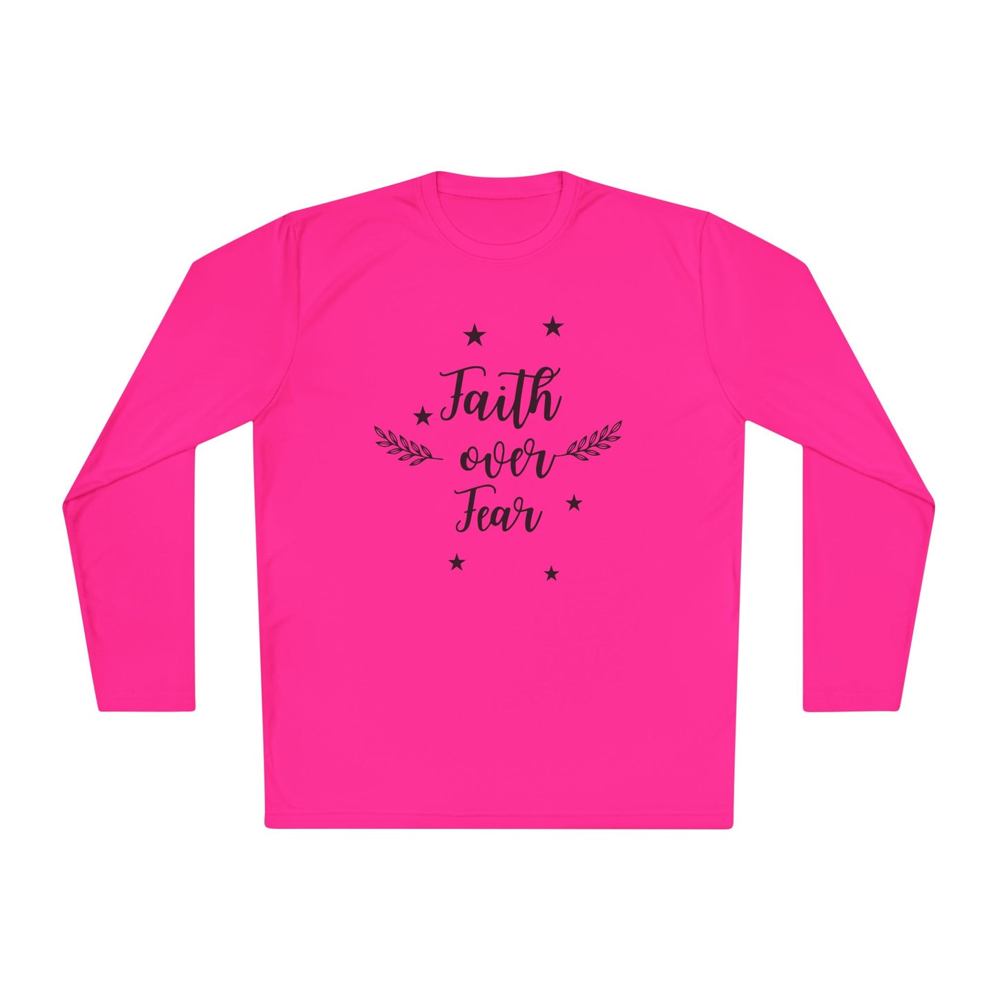 Unisex Performance Long Sleeve - Faith Over Fear-Faith N Fit