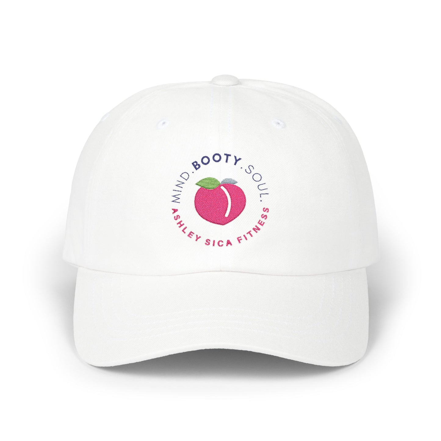 Adjustable Cotton Gym Hat - MBS  - Ashley Sica Fitness