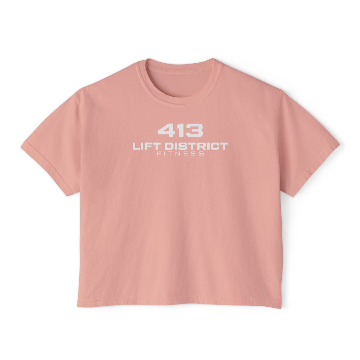 Women’s Oversized Boxy Tee - 413 - Lift District Fitness