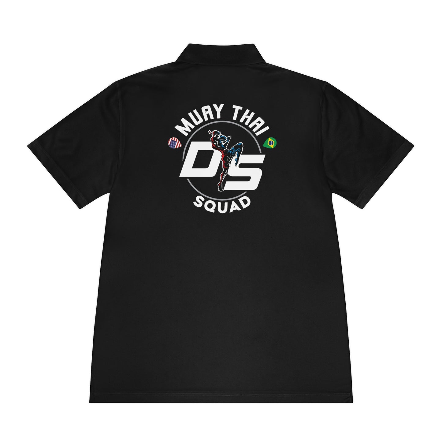 Performance Polo Shirt - Moisture Wicking - DS Muay Thai Squad 