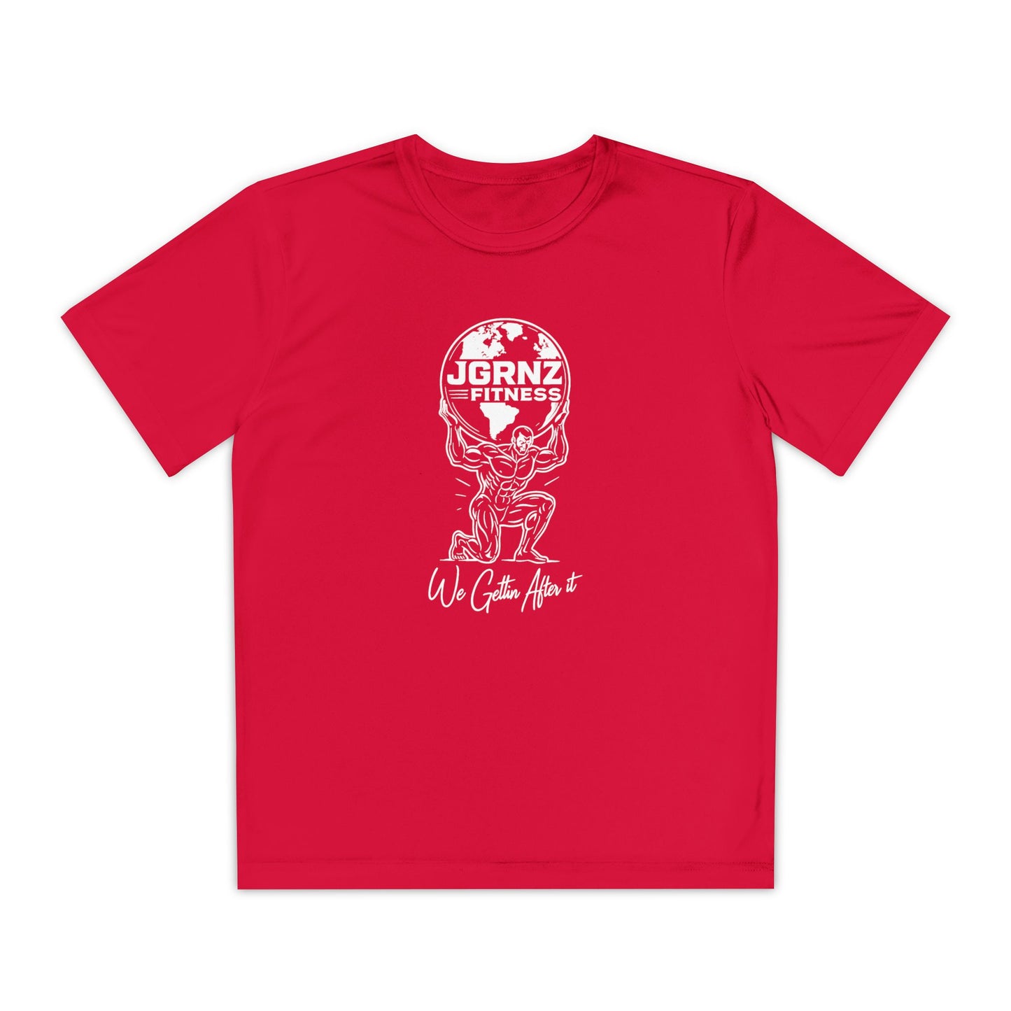 Youth Moisture-Wicking Performance Tee - JGRNZ FITNESS